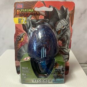 NIP Mega Bloks Plasma Dragons #9634 Stormer Range Dragon
